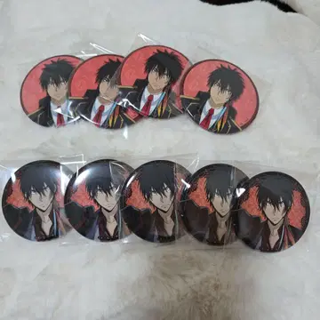 가정교사 히트맨 REBORN! XANXUS 캔뱃지 9개 세트