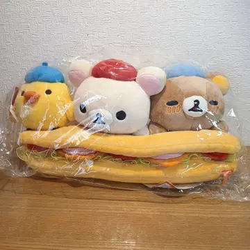 2010년 리락쿠마 스토어 한정판 샌드위치 봉제 인형 코리락쿠마