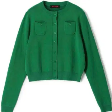 caban 코튼 캐시미어 가디건 포레스트 그린