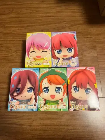 5등분의 신부 피규어 세트 GIGO 한정판 SEGA 한정판