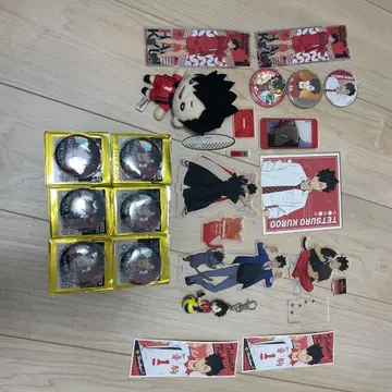 하이큐!! 쿠로오 테츠로 묶음 판매 캔뱃지 아크릴 스탠드 니토탄