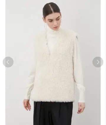 [ 새상품급 ] MIESROHE 서스테이너블 코쿤 퍼 베스트