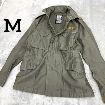 AVIREX 밀리터리 자켓 올리브 M 사이즈
