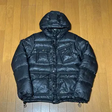 bal / 발 다운 자켓 L 새상품급 레어 블랙 드로 코드 포함