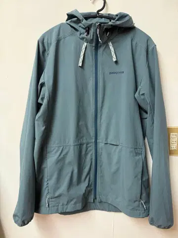 patagonia 후드 부착 나일론 자켓 M 그레이