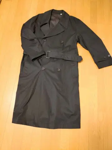 UNIQLO U 트렌치코트 블랙 M