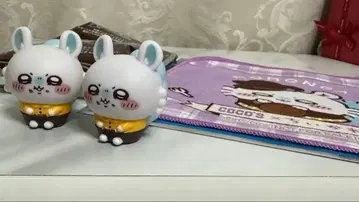 치이카와 코스 소프트 비닐 인형 2개 미니 타월 모몽가