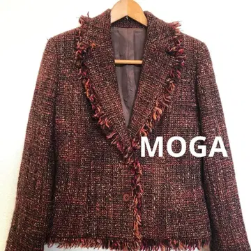 모가 MOGA 트위드 자켓 숏코트