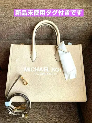 마이클코어스 MIRELLA 토트 미디엄 숄더 포함 미사용 새상품