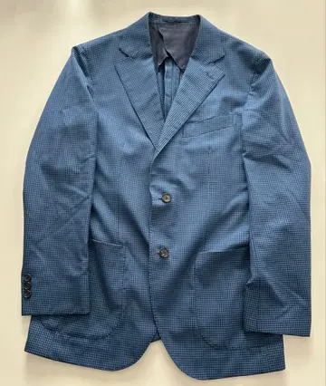 EDIFICE 에디피스 체크 무늬 테일러드 자켓