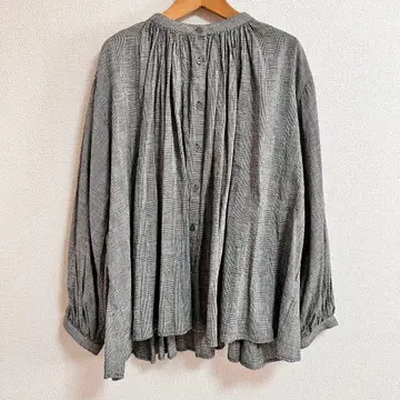 펠리시모 써니클라우드 적당한 개더 블라우스