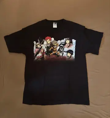 00s 나루토 애니메이션 티셔츠