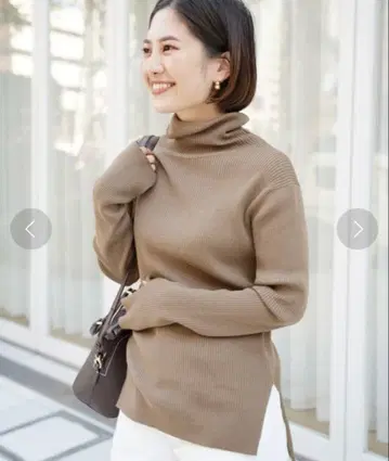 Deuxieme Classe TEX 리브 터틀넥 풀오버