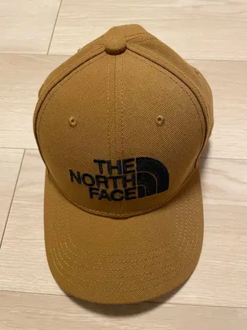 THE NORTH FACE TNF 로고 캡 브라운