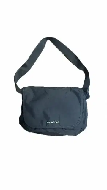 montbell 메신저 백 블랙 x 그린