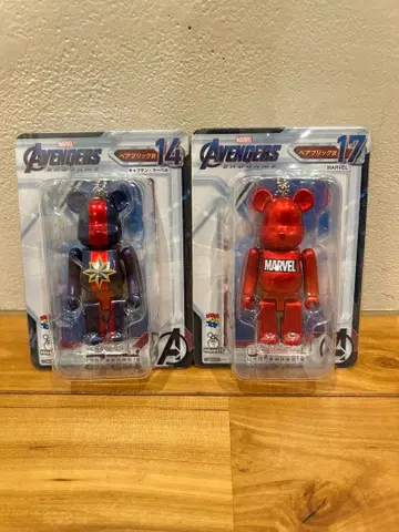 MARVEL 어벤져스 엔드 게임 Happy 복권 베어브릭