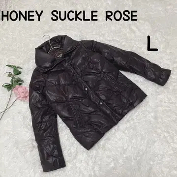 허니서클 로즈 다운 자켓 [ L ] 블랙 아우터 겉옷 페더