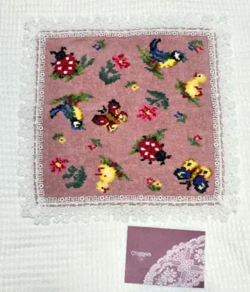 FEILER 긴자와 레이스 콜라보 하이 타월 손수건