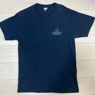 액티브 네이비 T셔츠