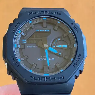G-SHOCK GA-2100 블랙/블루