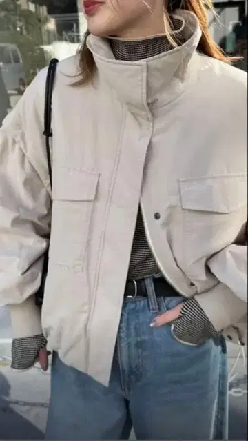 CIAOPANIC 베이지 점퍼 사이즈 ONE