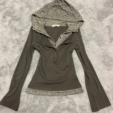 y2k 그런지 펑크 락 후드 상의 cestnous