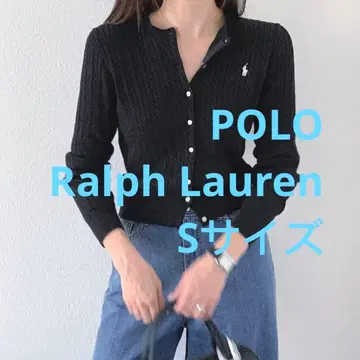 세일 폴로 랄프로렌 케이블 가디건 니트 스웨터 네이비