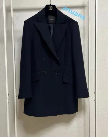 anuans 미들 롱스 더블 자켓