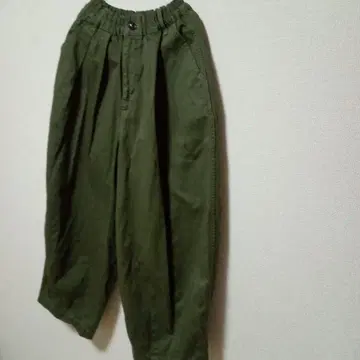 HARVESTY 서커스 팬츠 사이즈 1 밀리터리 그린