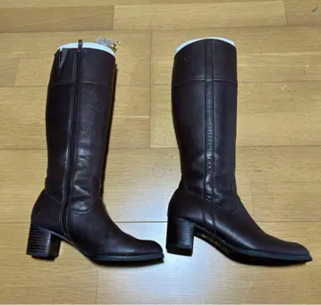 다크 브라운 롱 부츠 23cm