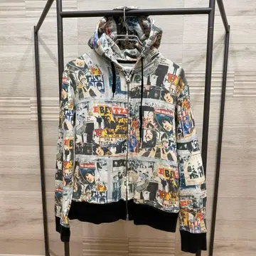 그라니프 BEATLES 비틀즈 집업 후드티 S