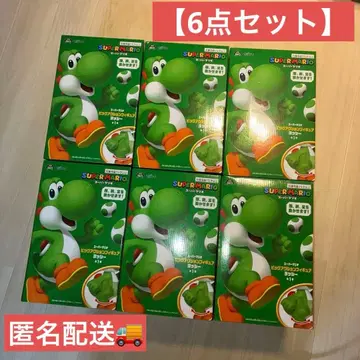 (미개봉품) 슈퍼 마리오 요시 빅 액션 피규어 6개 세트