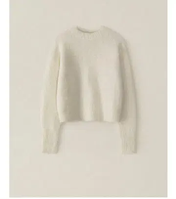 OHOTORO Alpaca Ribbed Neck Knit