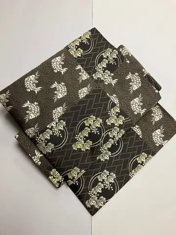 미사용 새상품 나고야 오비 순수 실크 니시진 비단 No.329