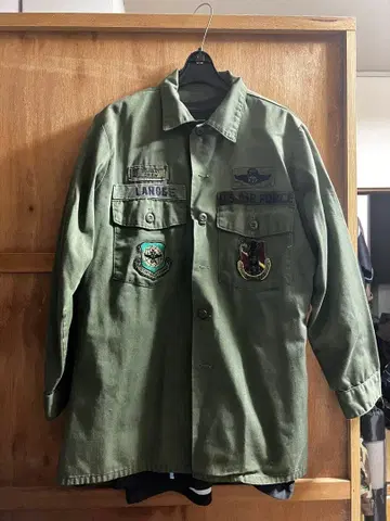 M 실물 미군 유틸리티 셔츠