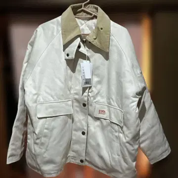 [택 포함 새상품] JaVa 화이트 코튼 자켓