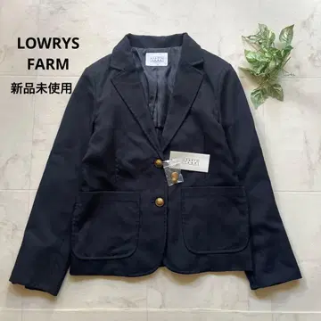 미사용 새상품 택 포함 LOWRYS FARM 테일러드 자켓 네이비 M