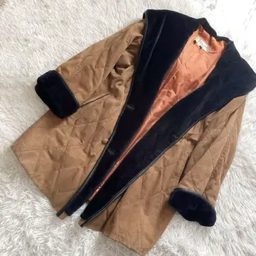 SHYNING HEART 가죽 코트 카우 스킨 소가죽 프리 사이즈