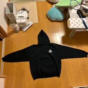 GILDAN 블랙 후드 부착 후드티 TG