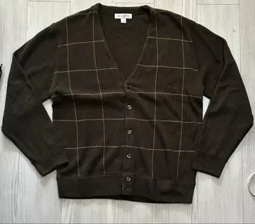 90s cypress links 체크 무늬 가디건 사이즈 L