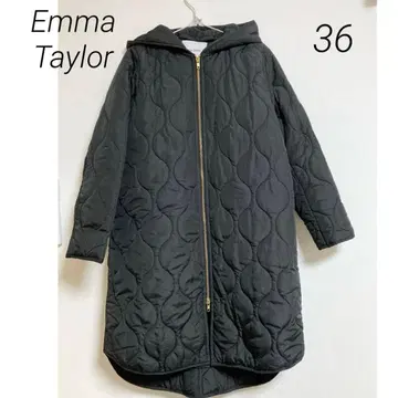 0617 엠마 테일러 퀼팅 롱 코트