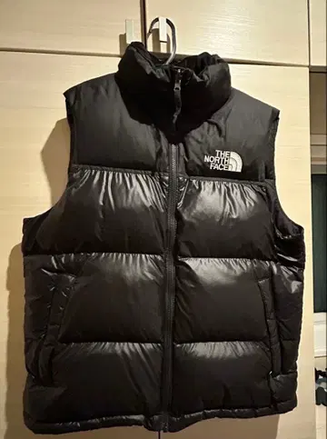 레어 THE NORTH FACE 블랙 다운 베스트 L