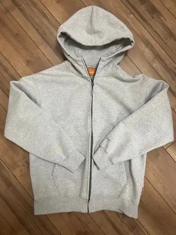 [미사용에 가까움] 프릭스스토어 오렌지 지퍼 후드티 S