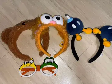 USJ 캐릭터 머리띠 4개 세트