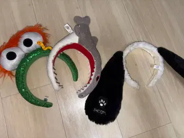 USJ 캐릭터 머리띠 3종 세트