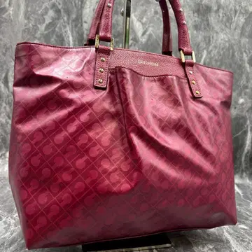 게라르디니 소프티 스터드 핸드백 이탈리아제 빨간색