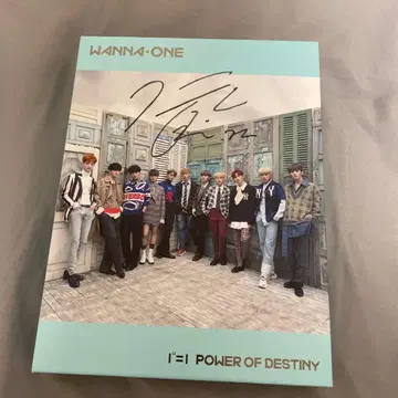 Wanna One 박지훈 사인 CD
