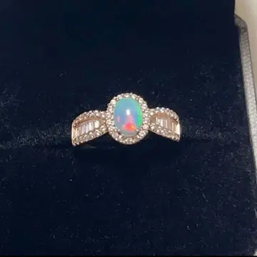 [ 간사이 엑스포 ] 천연 오팔 반지 부탄관 실버 925 EXPO2025