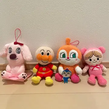 호빵맨 짤랑이 아카짱맨 레어 치즈 봉제 인형