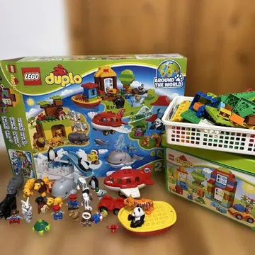 레고 듀플로 세계를 여행하는 세트 2세트